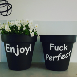 Bloempot Fuck Perfect 30 cm