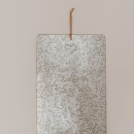 Magneetbord grijs 60 x 40 cm