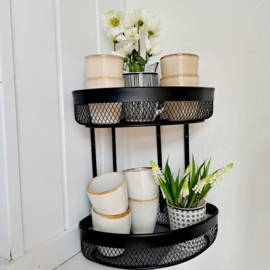 Stylingrek zwart hoek