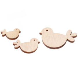 Magneet vogeltjes 3 stuks