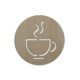 Magneet koffiekop 10cm