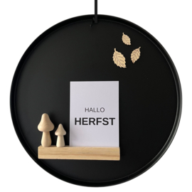 Houten paddenstoel 5cm