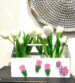 Tulpen magneet 3 stuks
