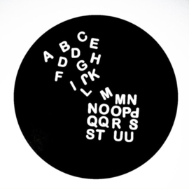 Set magneetletters wit 125 stuks