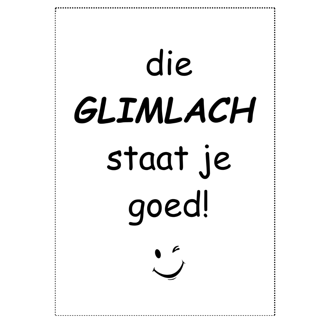 Kaart Glimlach