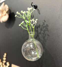 Vaas bol glas transparant 11cm