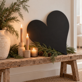 Houten hart 50cm - Veel mogelijkheden
