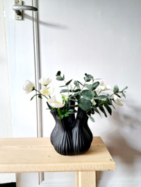 Tulpenvaas zwart 19,5cm