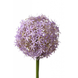 Kunstbloem Allium paars groot