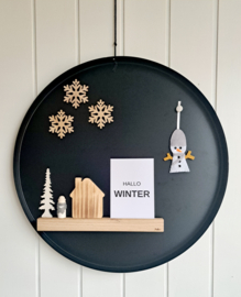 Magneet huis 10 cm