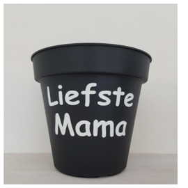 Bloempot Liefste mama 25 cm