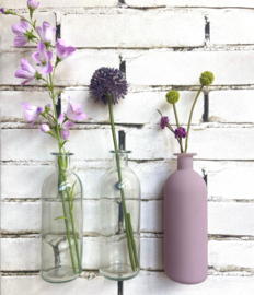 Wandvaas helder glas 12cm