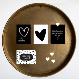 Magneetbord goud 57 cm