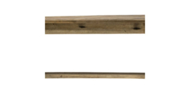 Oud Houten Bankje van Gerecycled Hout – 180x28x45 cm