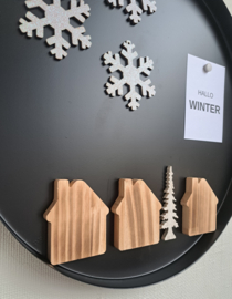 Magneet huis 10 cm