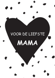 Kaart voor de liefste Mama