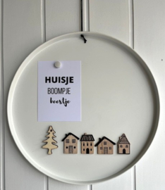 Huisjes 4 stuks