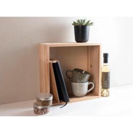 Gusta wandplank hout