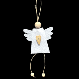 Beschermengel van vilt - 16cm