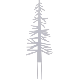 Dennenboom metaal wit 41,5cm