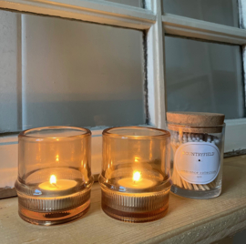 Lucifers spa in glazen pot