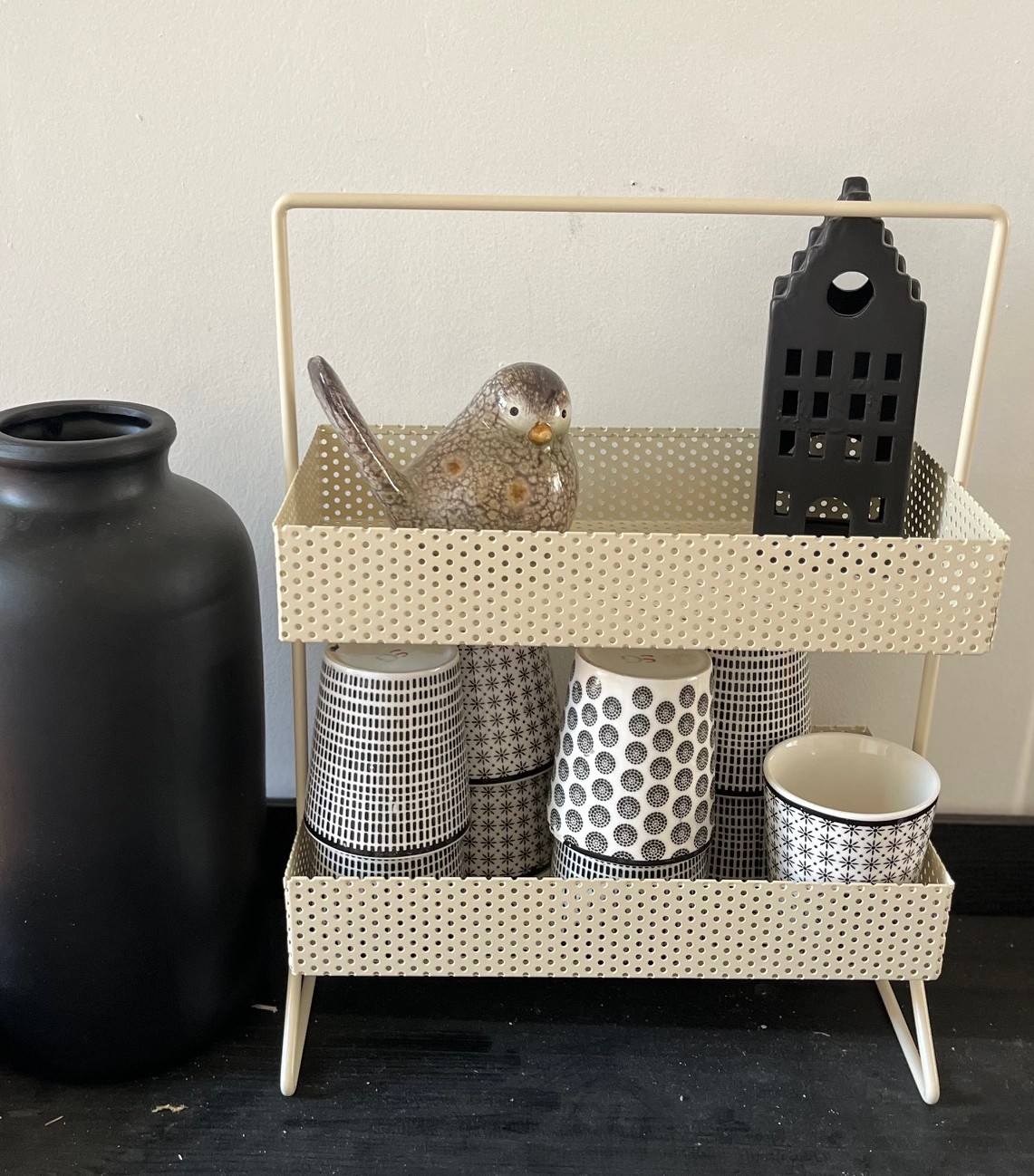 Styling kastje beige