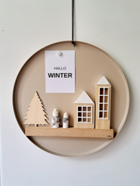Kaart Hallo Winter
