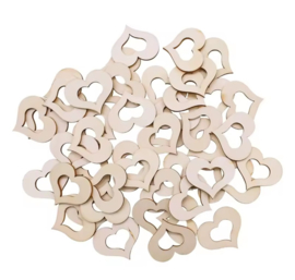 Magneet hartje (open) 4 cm