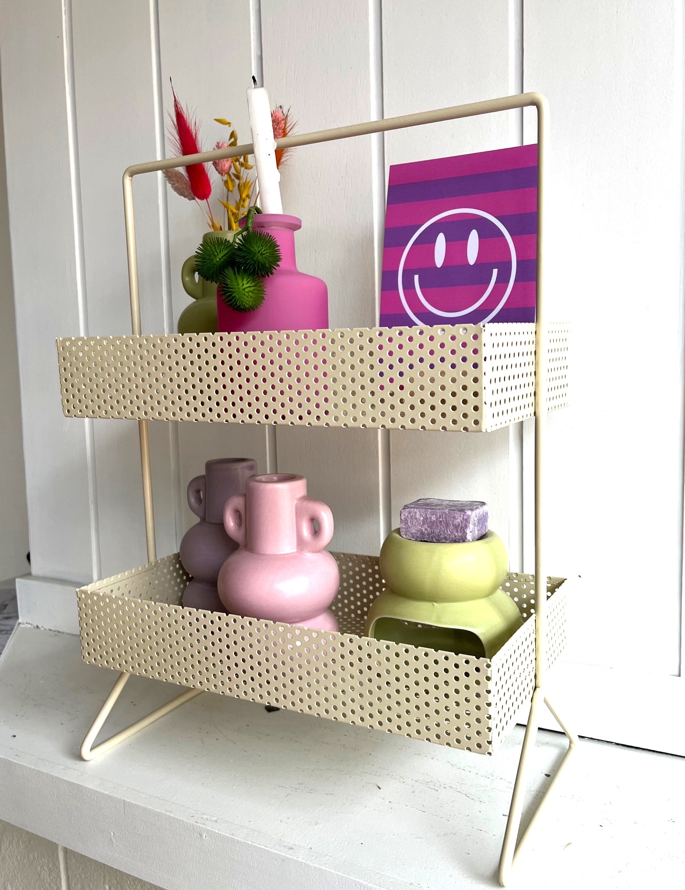 Styling kastje beige