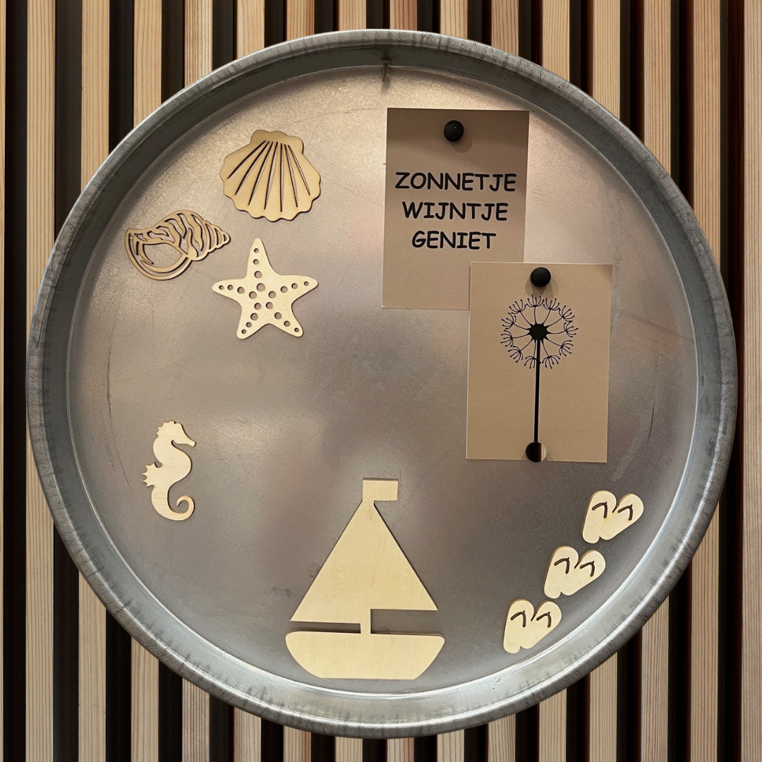 Magneet zeilboot 15cm