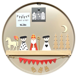 Magneet Sinterklaas 12cm