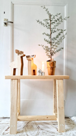 Rendier hout 20cm