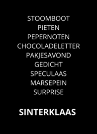 Kaart Sinterklaas