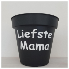 Bloempot Liefste mama 25 cm