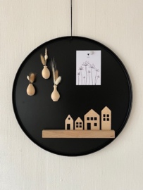 Huisjes magneten 4 stuks