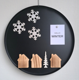 Magneet huis 10 cm