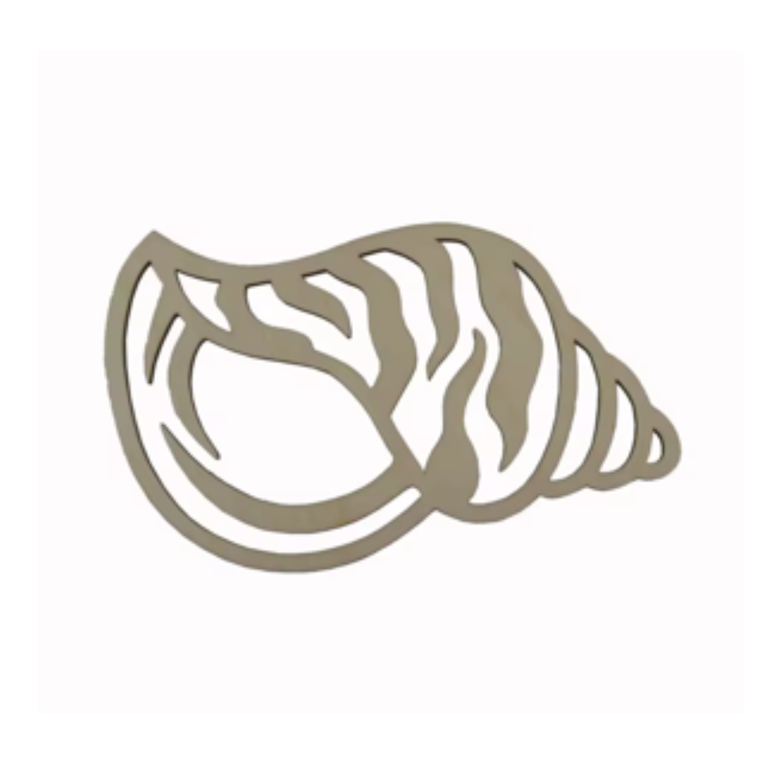 Magneet schelp 8 cm