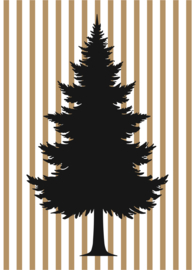 Kaart Kerstboom Spar