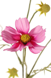 Kunstbloem Cosmea roze