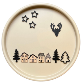 Huisjes 4 stuks