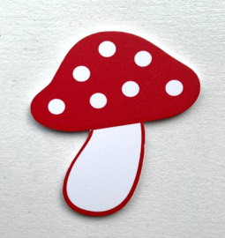 Magneet Paddenstoel 8,5cm – sfeervolle herfstdecoratie