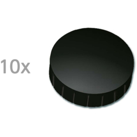 Magneten zwart 10 stuks