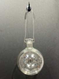 Vaas bol glas transparant 11cm