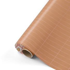 Dubbelzijdig FSC Cadeaupapier – 50 cm x 3 m