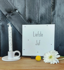 Forex tegeltje Liefste Juf