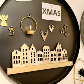 Houten huisjes