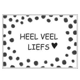 Kaart heel veel liefs