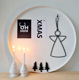 Magneetbord wit  50 cm
