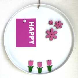 Tulpen magneet 3 stuks