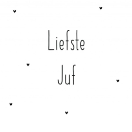 Forex tegeltje Liefste Juf